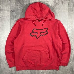 Y2k Red Fox Racing Hoodie